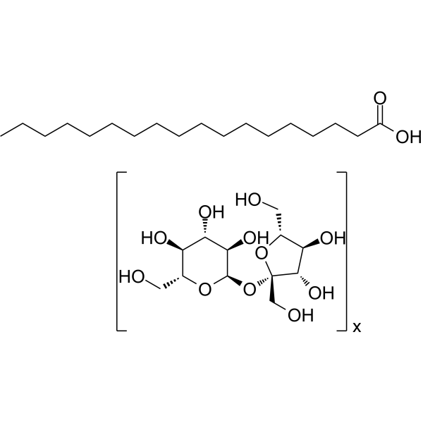 Alpha-d-Glucopyranoside, beta-d-fructofuranosyl, octadecanoate (Sucrose Stearate, Type II, USP) 3731